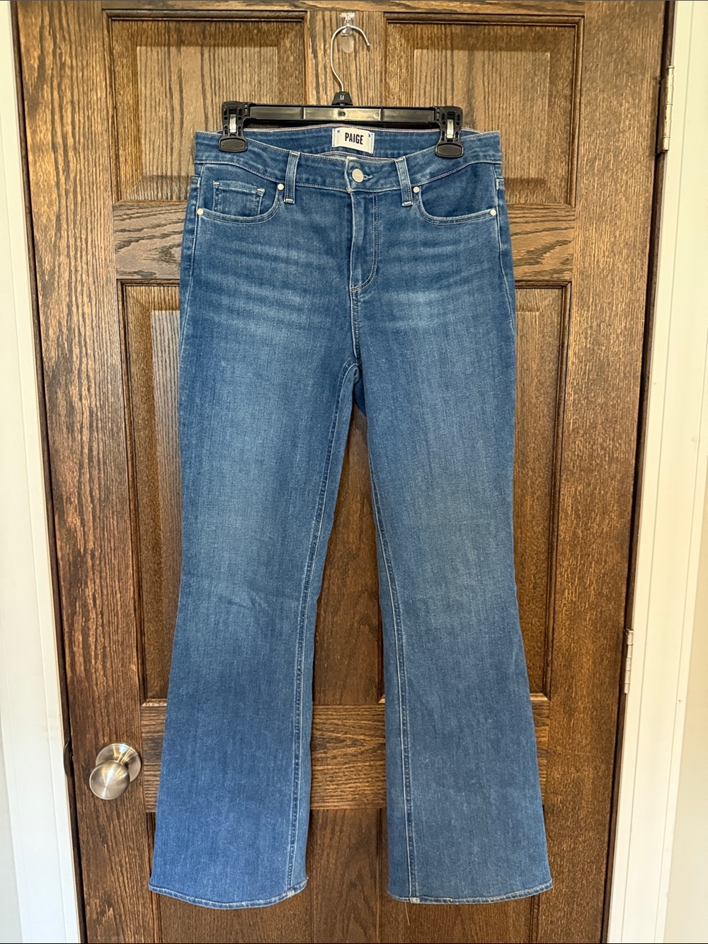 PAIGE Blue Laurel Canyon Bootcut/Slight Flare Jeans Size 29